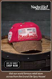 Embroidered Tennessee Hat Nashvillesouvenirs Com Tennessee Hat Hat Manufacturing Hats