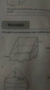 Volume bangun ruang adalah banyaknya isi ruang yang digunakan oleh suatu bangun. Contoh Soal Volume Bangun Ruang Gabungan Kelas 6 Soal Matematika Kelas 6 Volume Gabungan Bangun Ruang Download File Guru Cara Menghitung Volume Gabungan Bangun Ruang Balok Dan Limas Matematika Kelas 6 Tema 4 Rrandoyoo