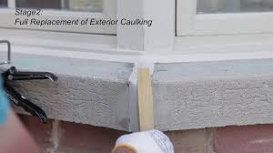 Applying caulking onto cedar siding can handle water leakages over the short term. Exterior Caulking Windows And Doors Home Painters Toronto