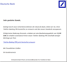 Die deutsche bank hält eine rund um die uhr deutsche bank ag beschwerdemanagement taunusanlage 12 60325 frankfurt am main. Warnung Vor Deutsche Bank Telefon Banking Phishing