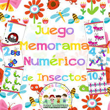 Maybe you would like to learn more about one of these? Juego De Memorama Numerico De Insectos Materiales Educativos Para Maestras