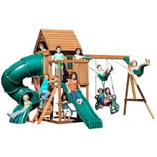 Your children will have endless fun with the ladder and the climbing wall, and you can even add a slide for a quick descent. Easy Swing Set Plans How To Build A Swing Set For The Yard