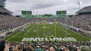 spartan stadium section 16 home of michigan state spartans