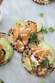 Check spelling or type a new query. Beer Battered Crispy Fish Tacos With Chipotle Lime Crema