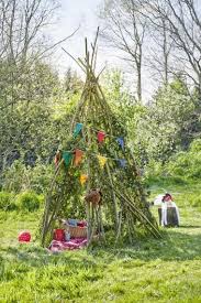 How To Build A Willow Tipi A Homemade Willow Teepee Is The Perfect Hiding Place For Little Adventurers And Th In 2020 Diy Garden Projects Garden Projects Diy Garden