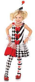 Black And White Clown Costume Girl S Harlequin Clown Costume Clown Costume Apple Costume Clown Costume Kids