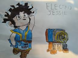 Skin Idea Electro Jessie 3 Cr Cards 1 Brawl Stars Skin Brawlstars