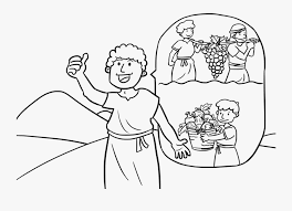 At the time of his death, moses asked his disciples to appoint joshua. Emotion Art Human 12 Spies In Canaan Coloring Page Free Transparent Clipart Clipartkey