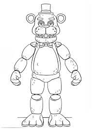 To search on pikpng now. Fnaf Toy Golden Freddy Coloring Page Free Printable Coloring Pages For Kids