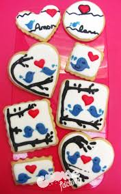 Galletas De Amor En Diferentes Formas Y Tamanos Galletas De Amor Galletas Formas