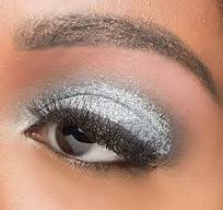 GLITTIES COSMETICS Extra Fine Glitter Powder .006" - Makeup, Body, Face,  Hair, Lips, & Nails-(Brilliant Silver)- 10 Grams