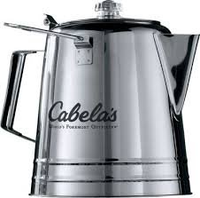 It comes with base and h Cabela S Camping Coffee Camping Coffee Maker Campfire Coffee