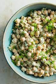 Chickpea Salad With Fresh Herbs And Scallions Recipe Recipe Nyt Cooking Scallions Recipes Chickpea Salad
