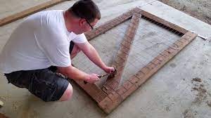 A crisp white garden gate provides the same feel. Building A Garden Gate Part 1 Youtube