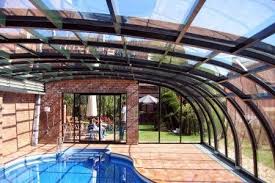 Closed Enclosure Indoor Pool Design Pool Enclosures Luxury Pools