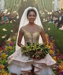 The First Teaser Trailer For Crazy Rich Asians Has Arrived Asian Wedding Dress Summer Wedding Dress Wedding Dresses