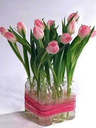 Panda Flowers Calgary Canada Tulip Centerpiece Flower Arrangements Spring Centerpiece