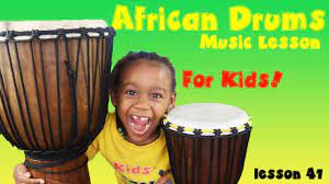African Drums For Kids | Music Lesson - Youtube
