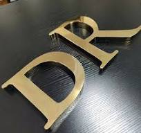 Small Solid Letters Custom 3D Stainless Steel Fabricated ...