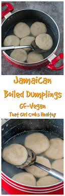 Jamaican Boiled Dumplings Gluten Free Recipe Caribbean Recipes Food Cooking