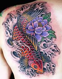 Koi Fish Tattoo By Dave Kruseman Koi Tattoo Tattoo Japanese Style Tattoos