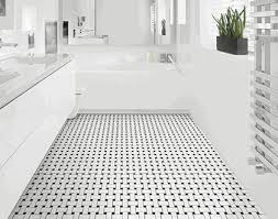 Choosing tiles for your bathroom floor can seem like a daunting task as there are so many options to pick from. Basketweave Glazed Ceramic Mosaic Floor And Wall Tile Basketweave Tile Floor Basket Weave Tile Tile Floor