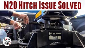 A spherical axial bearing at the heart of the hitch head. Ram Factory M20 Hitch Update Solved My Disconnect Issue Youtube
