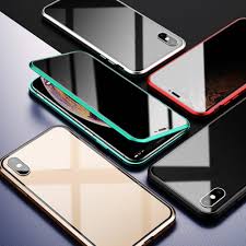 Its not quite as large as a plus model of the iphone, but it's certainly on the larger side. Anti Peep Magnetic Phone Case Double Side For Iphone 7 8 8plus X Xs Xr Xs Max Ebay
