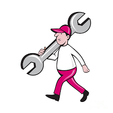 Mechanic Monkey Wrench Walking Cartoon Digital Art By Aloysius Patrimonio Seach more similar free transparent cliparts ,carttons and silhouettes. mechanic monkey wrench walking cartoon by aloysius patrimonio