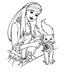 Dibujos Para Colorear De Barbie