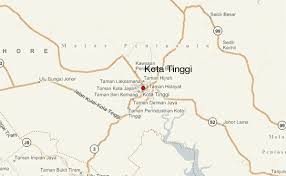 Lokasi pertama yang diterokai baginda dan dijadikan pusat pemerintahan. Kota Tinggi Weather Forecast