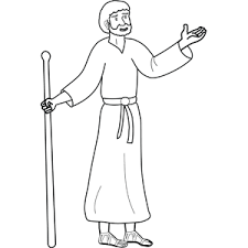 There are a lot of these activities online. John The Baptist Coloring Page