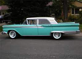 Galaxie 4 door hardtop years: 1959 Ford Galaxie 500 4 Door Hardtop Barrett Jackson Auction Company Ford Galaxie Ford Fairlane Ford Galaxie 500