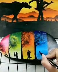 I Love Painted What Kind Of Paint Do You Use To Paint Rocks Informations About I Love Painted Pi In 2020 Rock Painting Art Rock Painting Designs Diy Rock Art