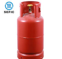 Aluminum gas cylinder 0.35L 620g optimized for small volume industrial gas equipment