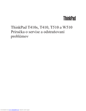 Manuals and user guides for lenovo thinkpad t510. Lenovo Thinkpad T510 Manuals Manualslib
