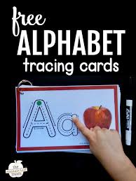 Alphabet Tracing Book The Measured Mom Alphabet Tracing Learning The Alphabet Free Alphabet Tracing Printables