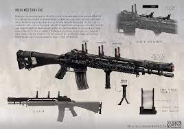 M16 Mod Concept By Theenderling On Deviantart Weapon Concept Art Guns Guns Design