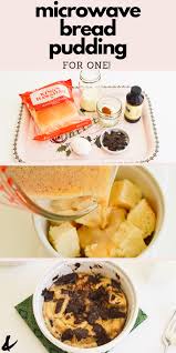 Microwave Bread Pudding Recipe For One Recipe Microwave Bread Pudding Mug Recipes Microwave Bread