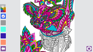 Printable coloring koala coloring page. Mandala Coloring Book For Android Apk Download