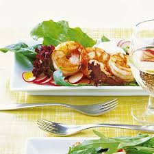 Wildkrauter Salat Mit Garnelen Rezept Salat Mit Garnelen Wildkrauter Salat Rezepte Mit Garnelen