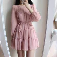 Girl Soft Outfit Inspire Stylish Summer 2020 Sweet Japanse Fashion Instagram College Vestidos Curtos Bonitos Moda Coreana Da Menina Vestidos Incriveis