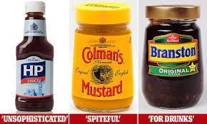 As A Spanish Writer Claims British Sauces Are Awful Jan Moir Says He Couldn T Be More Wrong Daily Mail Online