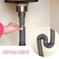 2pcs kitchen sink drain pipe kitchen