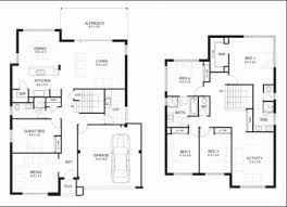 Modern two storey house concept featured has a total floor area of 173.0 square meters, where 90 sq.m. Two Storey House Floor Plan Designs Philippines Two Storey House Plans Home Design Floor Plans 2 Storey House Design