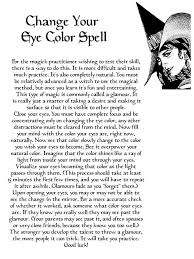 Pinned By The Mystic S Emporium On Etsy Change Your Eye Color Glamour Spell Eye Color Change