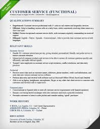 resume examples customer service