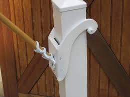 Pole and square rail clamp. Gallery Deck Post Deck Posts Deck