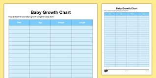 baby growth chart baby grow growth weight length