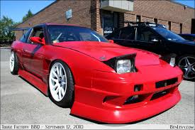 The s14 silvia debuted in japan towards the end of 1993. Modified Red Nissan 240sx Benlevy Com